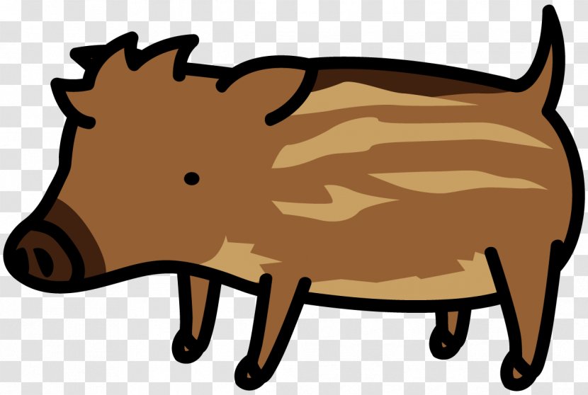 Wild Boar Bento Salt Ramen Foodservice - Pig Transparent PNG