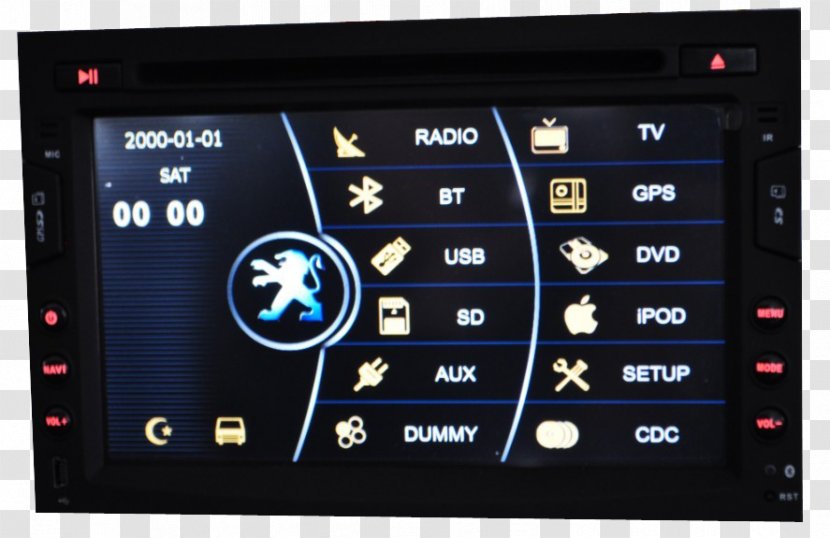 Chrysler 300 GPS Navigation Systems Car Volkswagen - Dashboard Transparent PNG