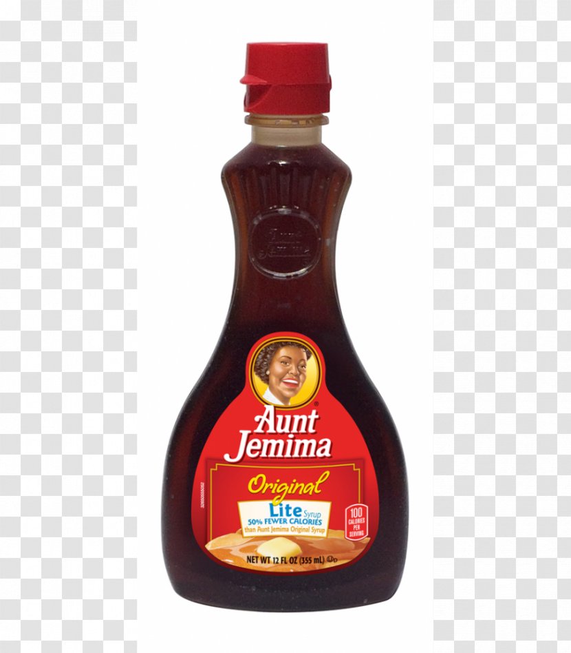 Pancake Aunt Jemima Log Cabin Syrup Maple - Flavor - Empty Bottle Transparent PNG