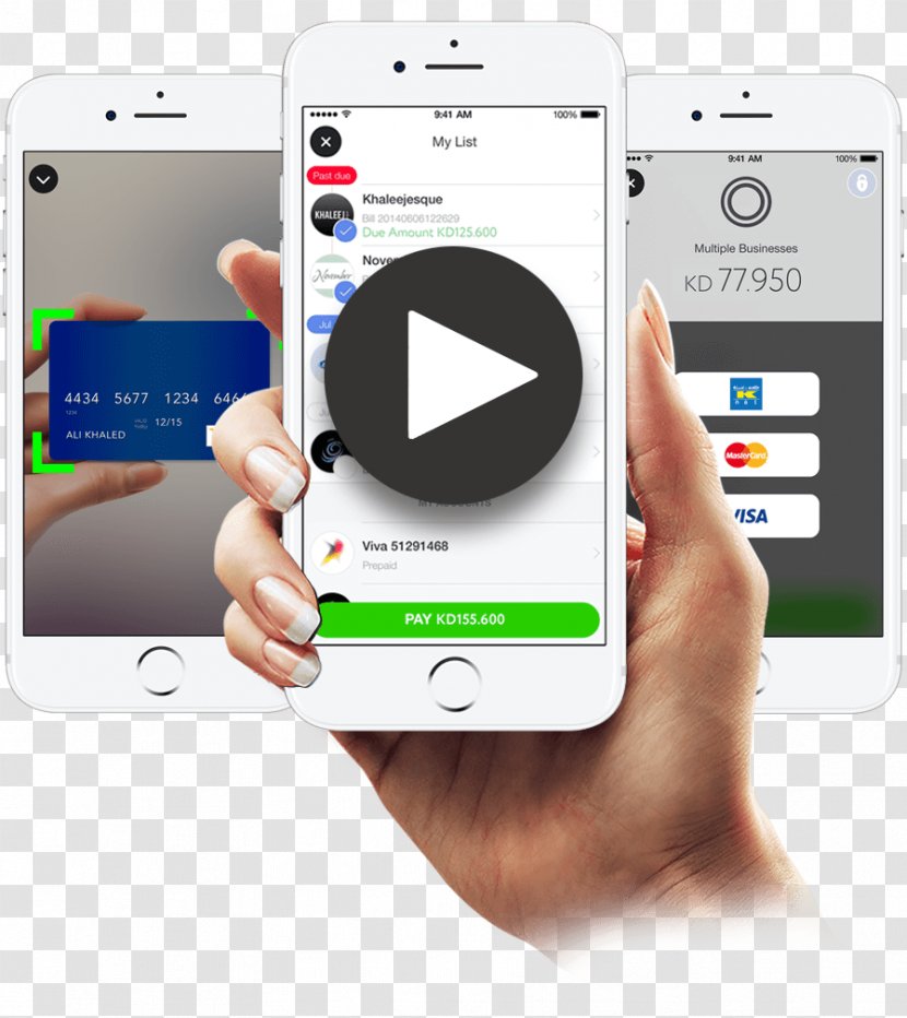 Smartphone Handheld Devices Mobile App Video Invoice - Youtube - Wrong Password Transparent PNG