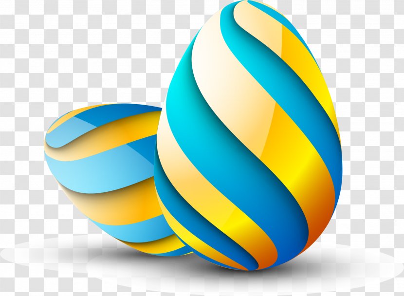 Easter Bunny Egg - Christmas - Golden Transparent PNG