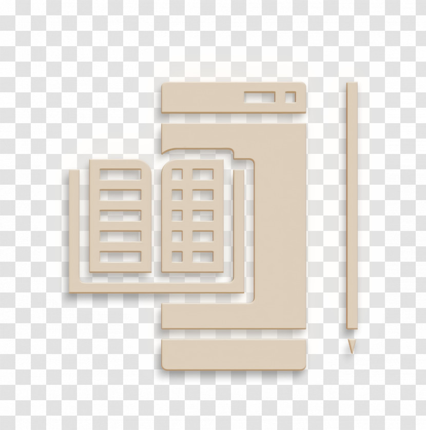 Ebook Icon Book And Learning Icon Transparent PNG