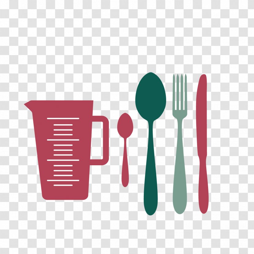 Fork Knife Spoon - Vector Tsp And Scale Cup Transparent PNG