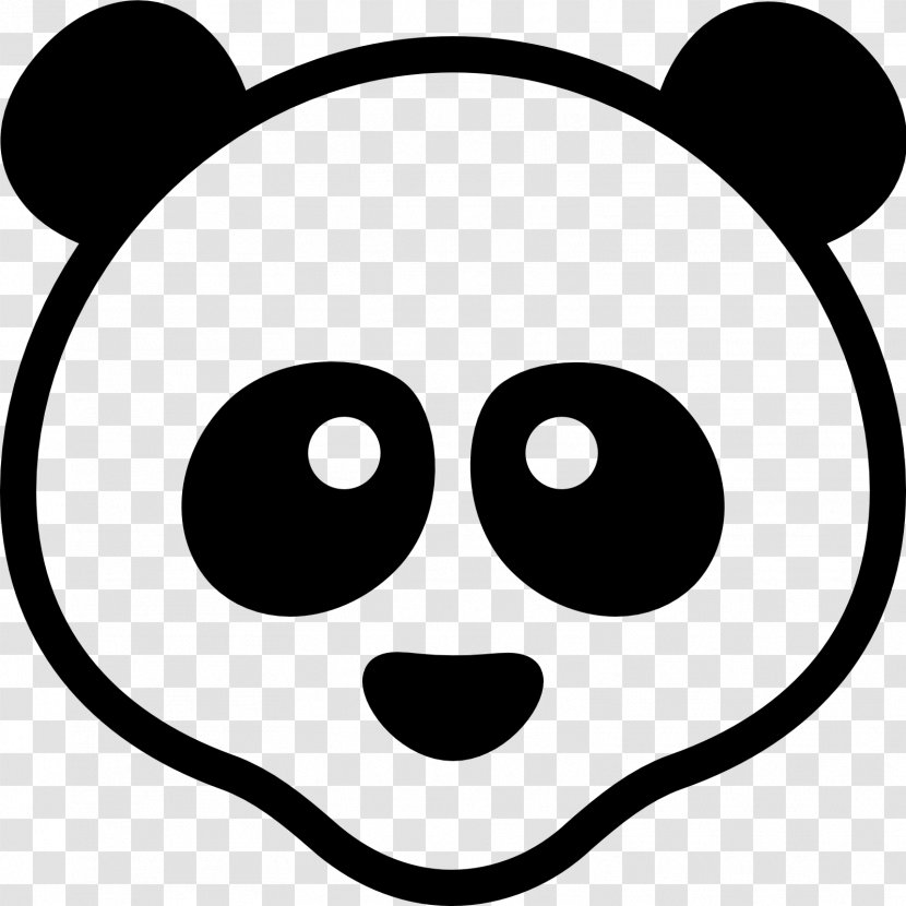 Giant Panda Bear Red - Frame Transparent PNG