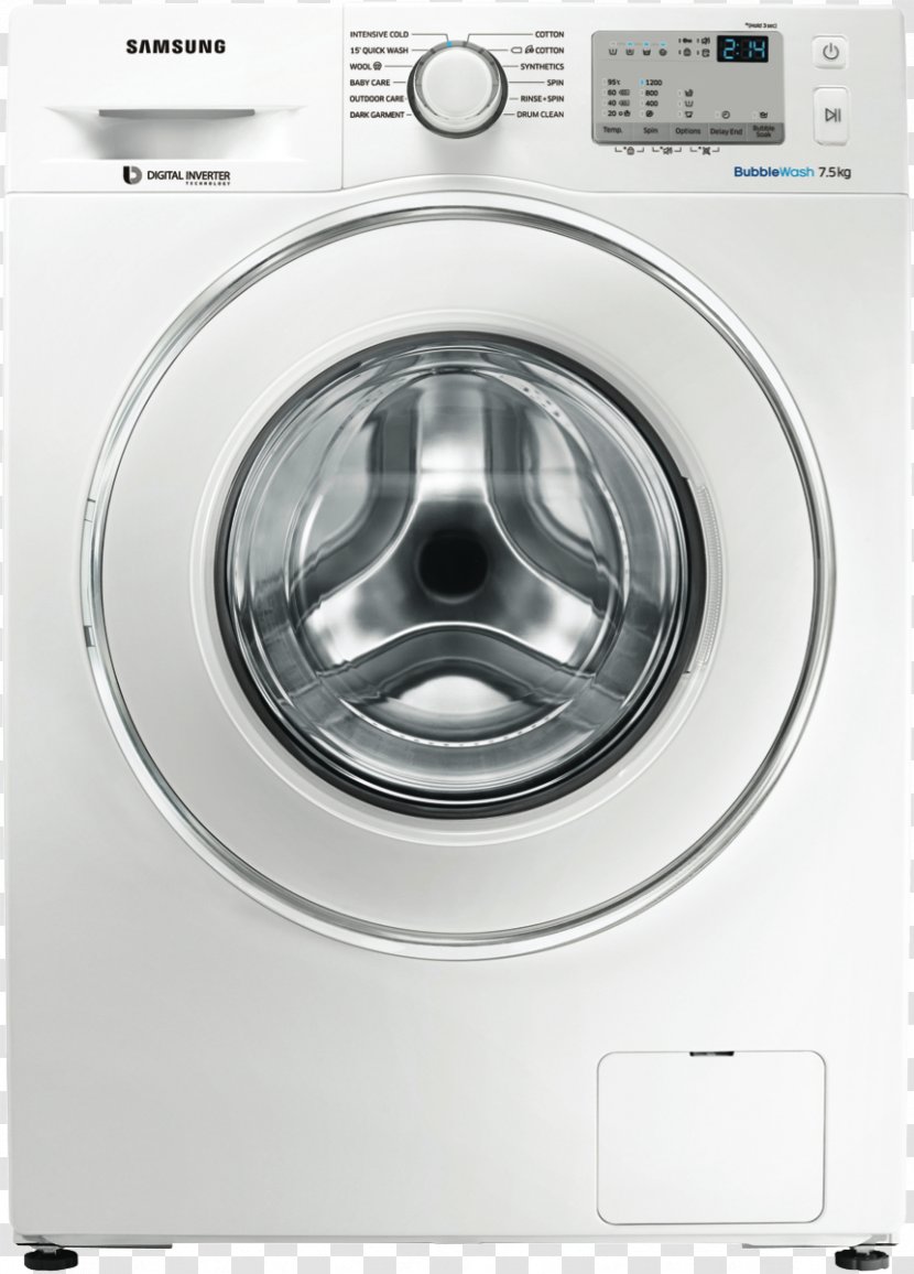 Washing Machines Samsung Home Appliance Clothes Dryer - Machine Transparent PNG