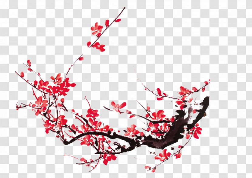 China Tao Te Ching Plum Blossom - Heart - Flower Transparent PNG