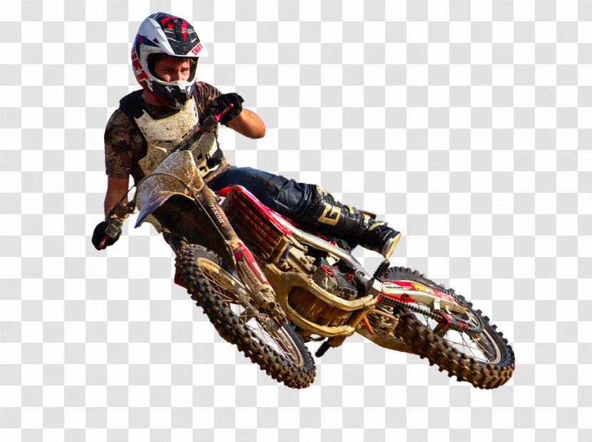 Freestyle Motocross Motorcycle Sport - Dirt Track Racing - Rider Transparent PNG