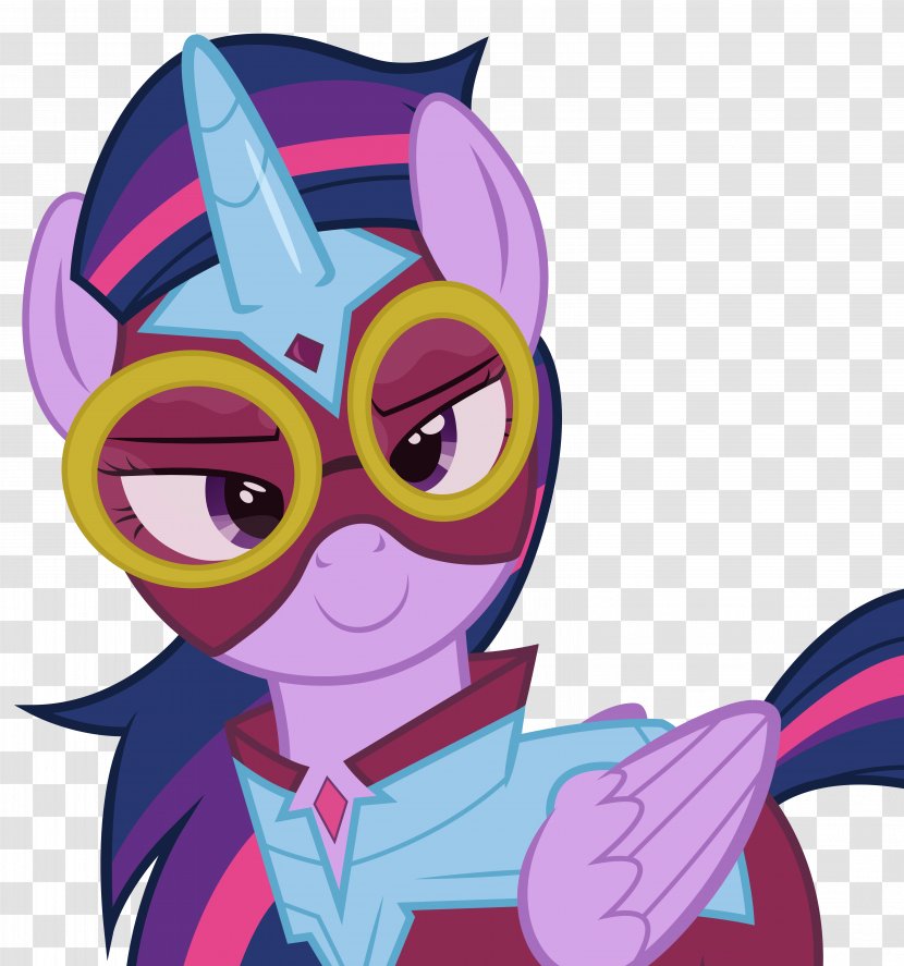 Twilight Sparkle Pony Rarity Applejack Power Ponies - Frame - My Little Mask Transparent PNG