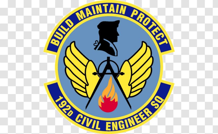 Civil Engineering Logo United States Air Force Reserve Command - Sign Transparent PNG