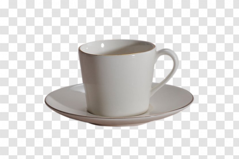 Coffee Cup Saucer Tea Espresso - Cafe Transparent PNG