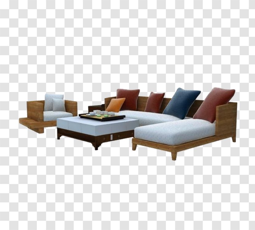 Coffee Table Couch Living Room Furniture - Sunlounger - Sofa Transparent PNG