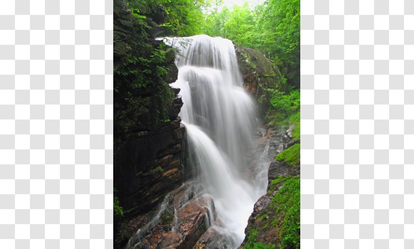 Franconia Notch Waterfall Mount Liberty Cannon Mountain Boulder Caves - Waterfalls Transparent PNG