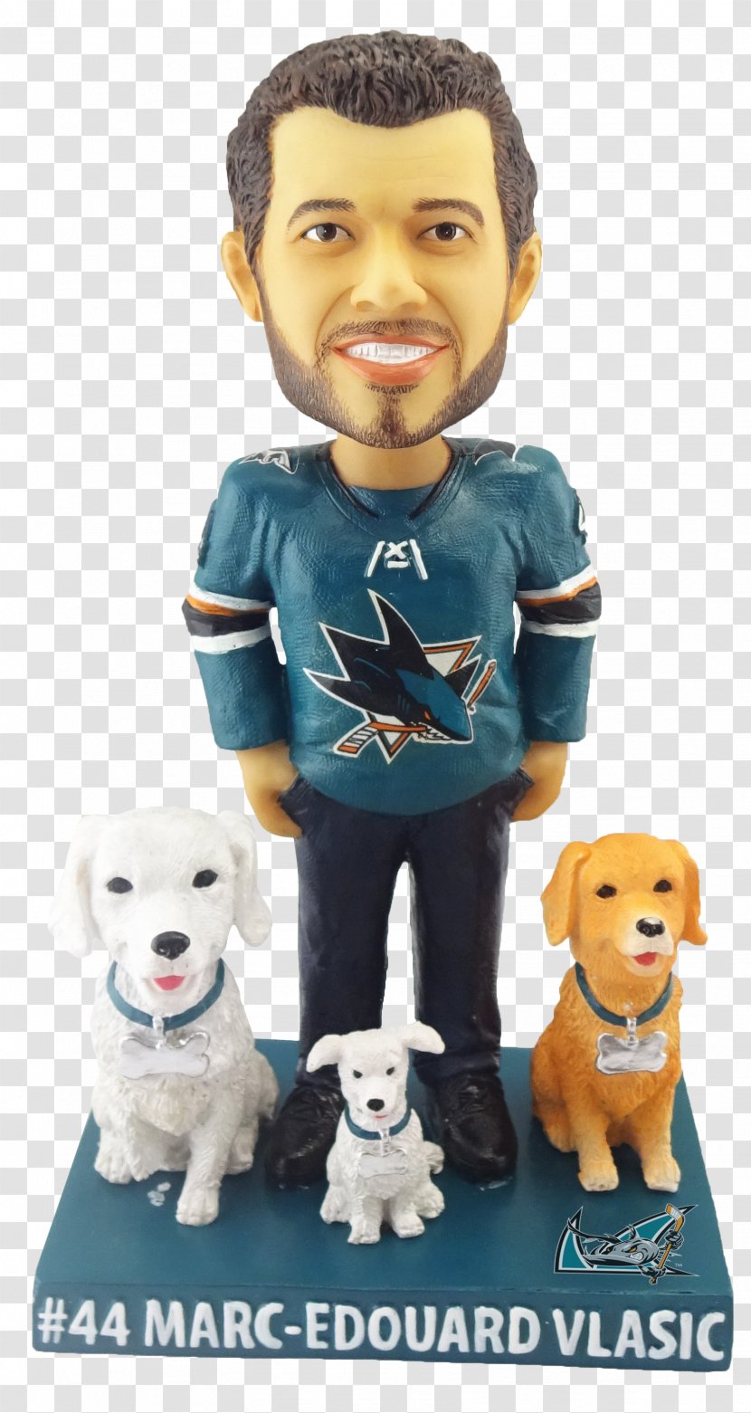 Joe Pavelski Puppy Figurine San Jose Barracuda 2017–18 AHL Season - National Hockey League Transparent PNG