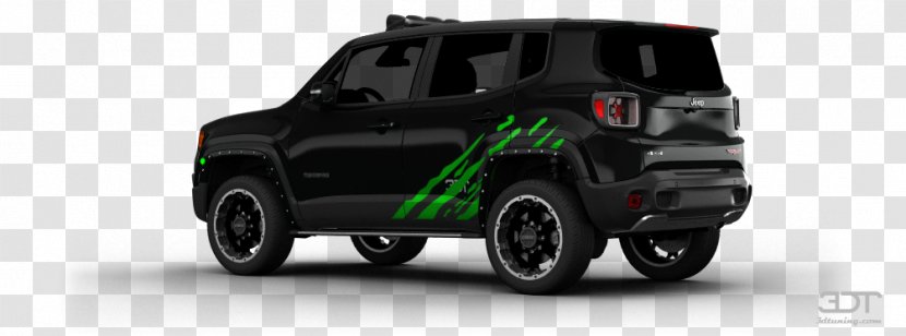 Tire 2015 Jeep Renegade Car Wrangler - Sport Utility Vehicle Transparent PNG