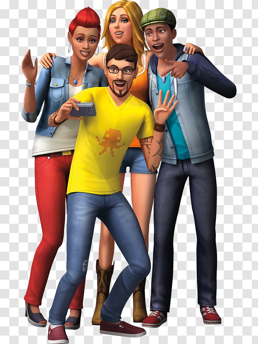 The Sims 4 Need For Speed Rivals PlayStation - Game - Selfie Transparent PNG