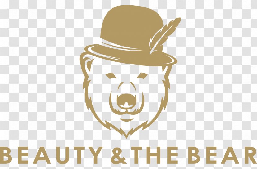 Logo Bear Hat Film Headgear - Flower - Makeup Gold Transparent PNG