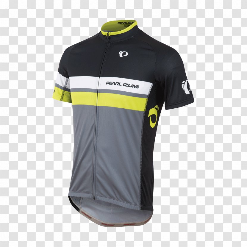 T-shirt Sports Fan Jersey Clothing Pearl Izumi Cycling - Yellow Transparent PNG