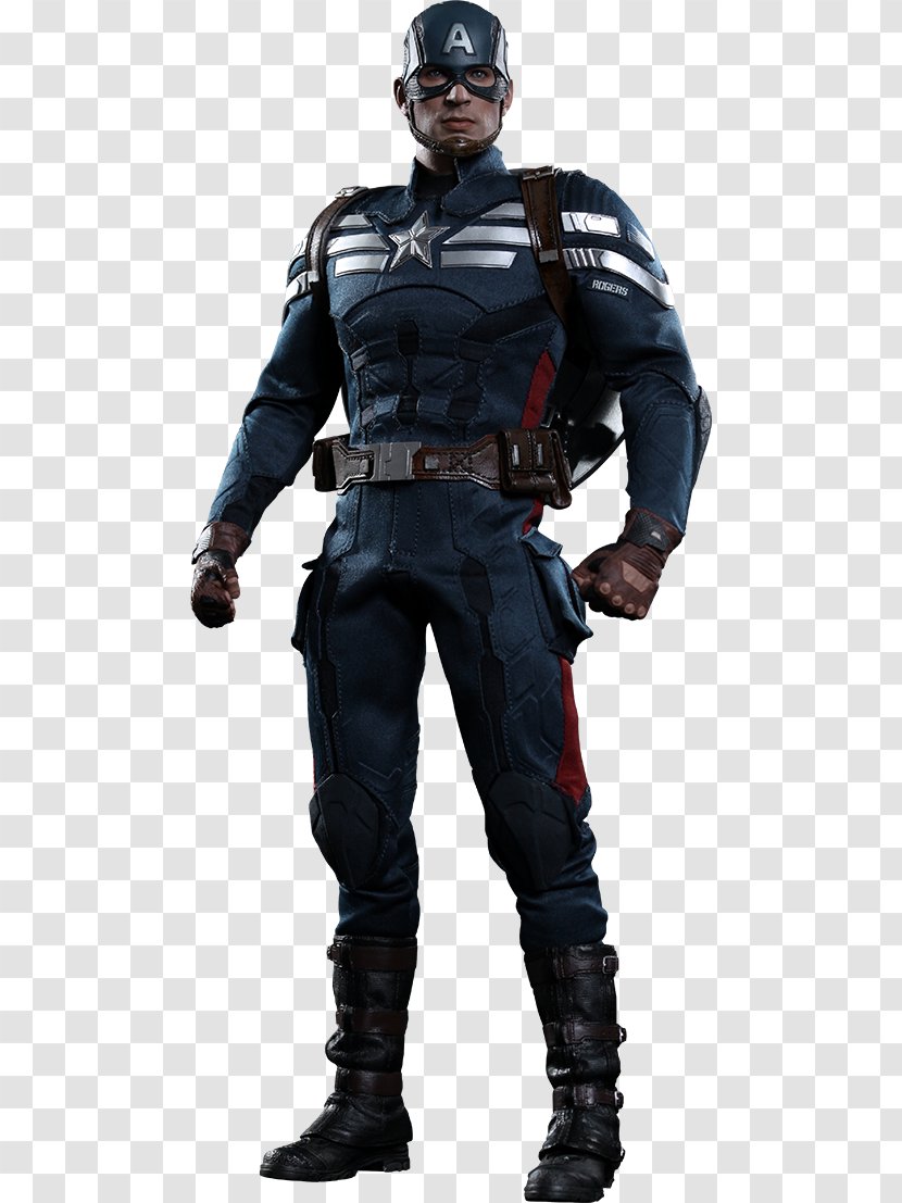 Captain America: The Winter Soldier Bucky Barnes Hot Toys Limited Action & Toy Figures - Figure - America Transparent PNG
