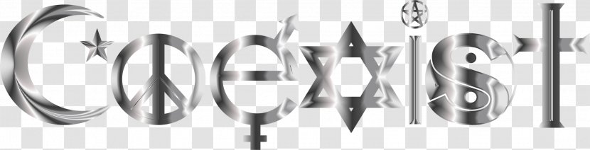 Coexist Free Content Clip Art - Cliparts Transparent PNG