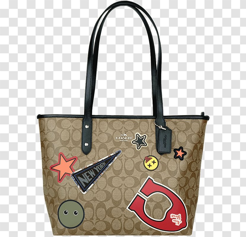 Tote Bag Handbag Coach New York Luxury Goods - Botas Badge Transparent PNG