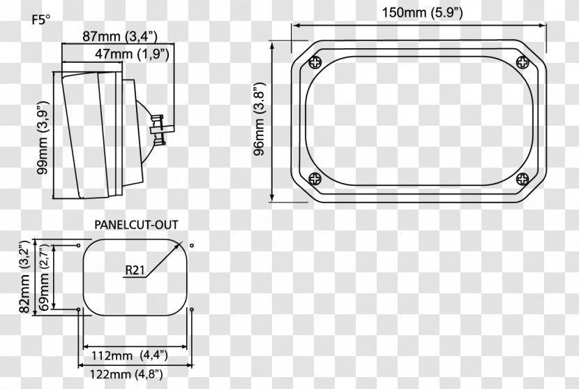 Paper Technical Drawing Font - Material - Angle Transparent PNG