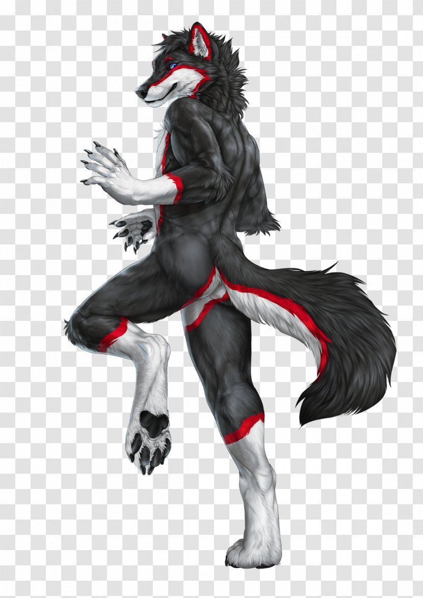 Legendary Creature Gray Wolf Furry Fandom Dragon - Supernatural Transparent PNG