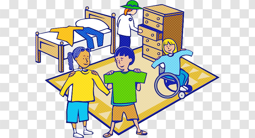 Vector Drawing Cartoon Gratis Camping Transparent PNG