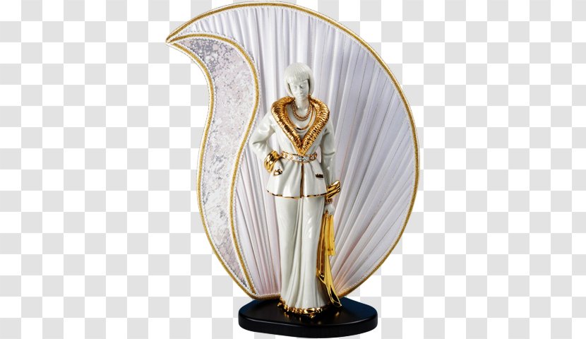 Figurine Porcelain Ceramic Statue - Brass - Nobility Transparent PNG