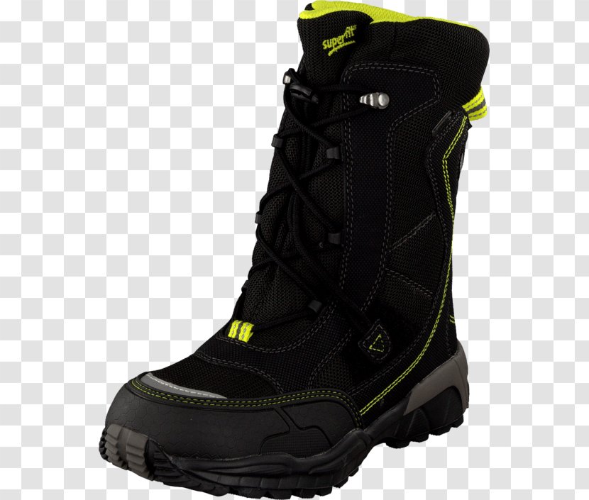 Snow Boot Hiking Shoe Walking - Black - Gore-Tex Transparent PNG