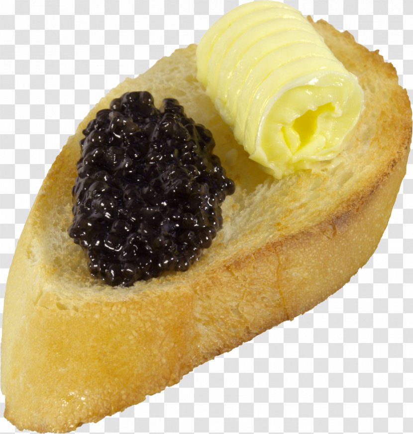 Caviar Butterbrot European Cuisine Bread - Hotdog Transparent PNG