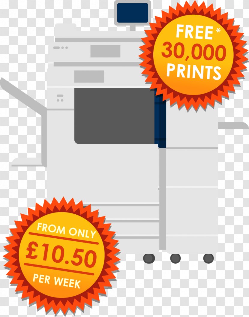 Multi-function Printer Managed Print Services Equitrac Information - Material - Summer Sale Poster Transparent PNG