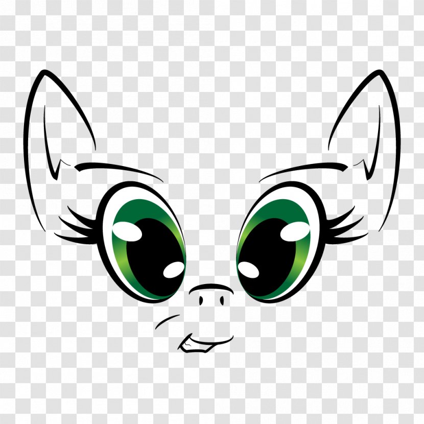 Clip Art Snout Illustration Cartoon Eye - Heart - My Little Pony Logo Transparent PNG