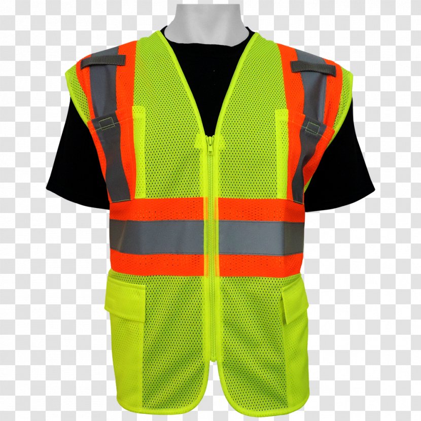 Gilets High-visibility Clothing American National Standards Institute Safety - Vest Transparent PNG