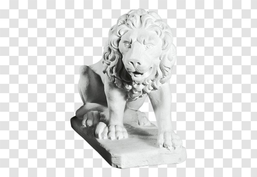 Lion Statue Classical Sculpture Marble - Cat Like Mammal Transparent PNG
