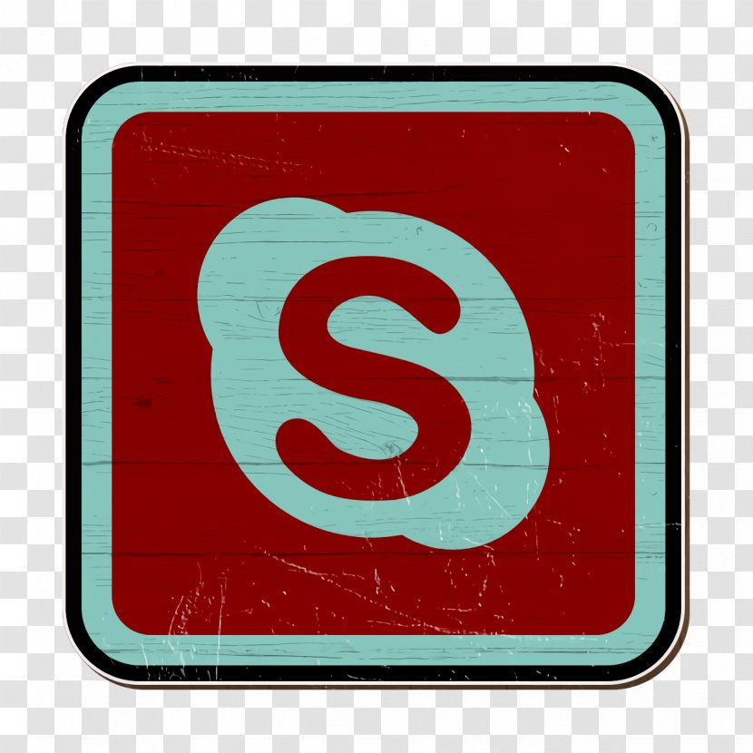 Media Icon Skype Social - Number - Signage Material Property Transparent PNG