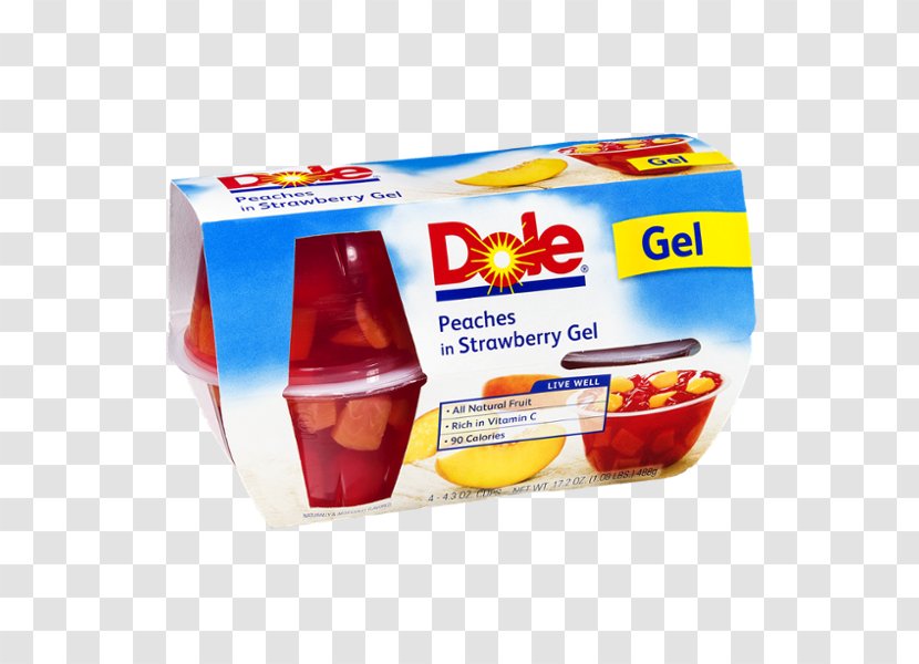 Dole Food Company Strawberry Flavor - Gel Transparent PNG