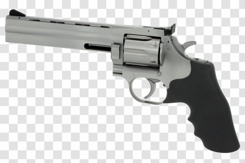 Revolver Weapon Dan Wesson Firearms .357 Magnum - Trigger - Hand Gun Transparent PNG