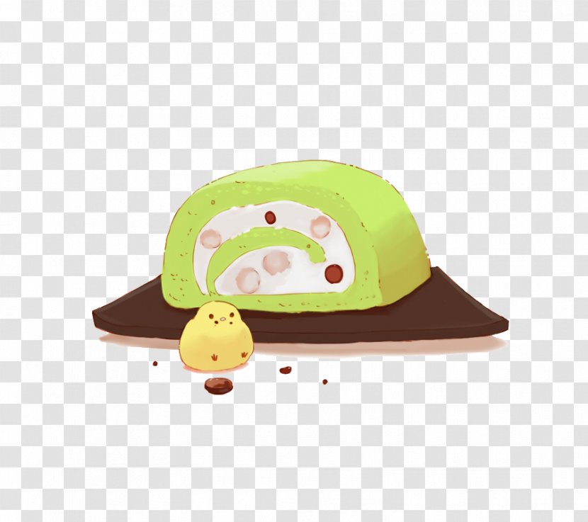 Tea Matcha Onigiri Cake - Puer - Chick Transparent PNG