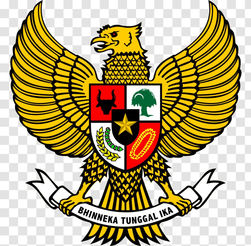 National Emblem Of Indonesia Pancasila Garuda Symbol Transparent PNG