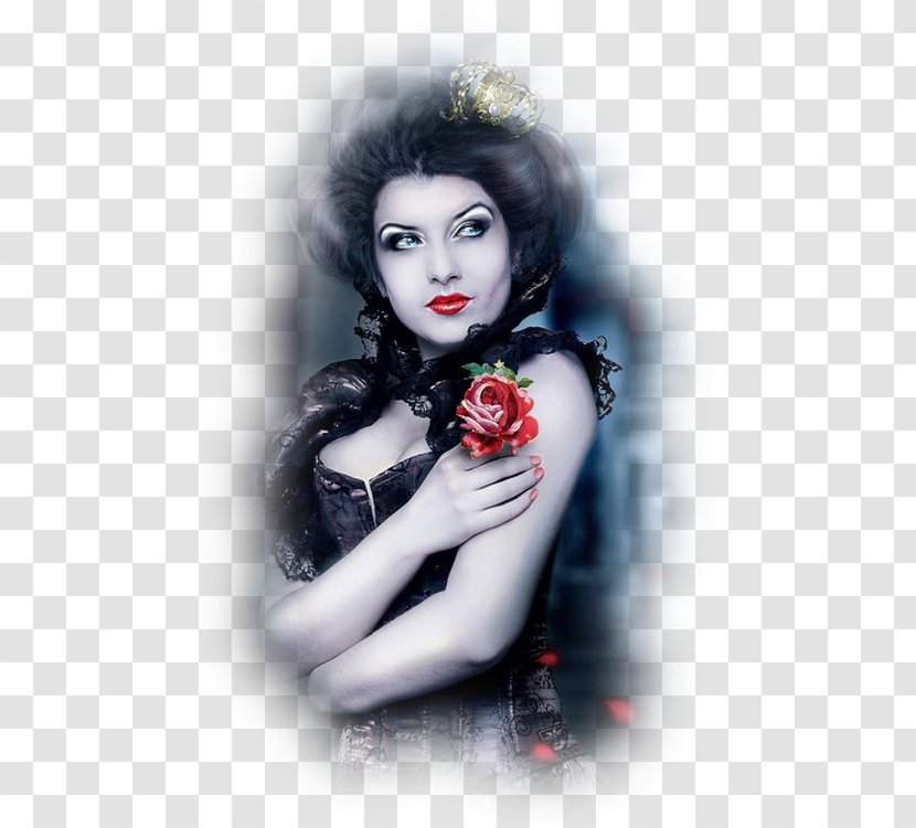 DeviantArt Digital Art Woman - Flower - Frame Transparent PNG