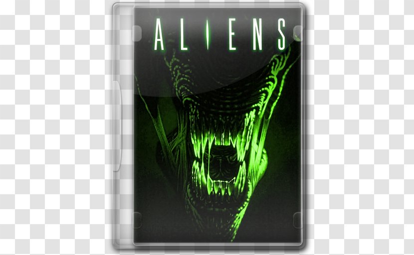 Brand Green Font - 03 Aliens 1986 Transparent PNG