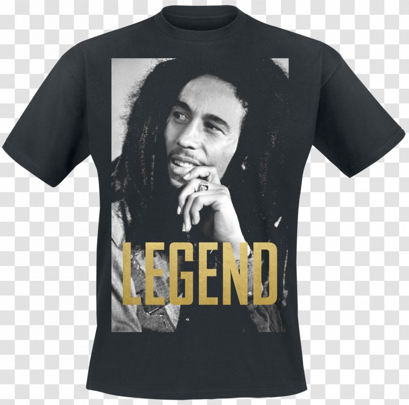 Bob Marley T-shirt Legend Merchandising - Top Transparent PNG