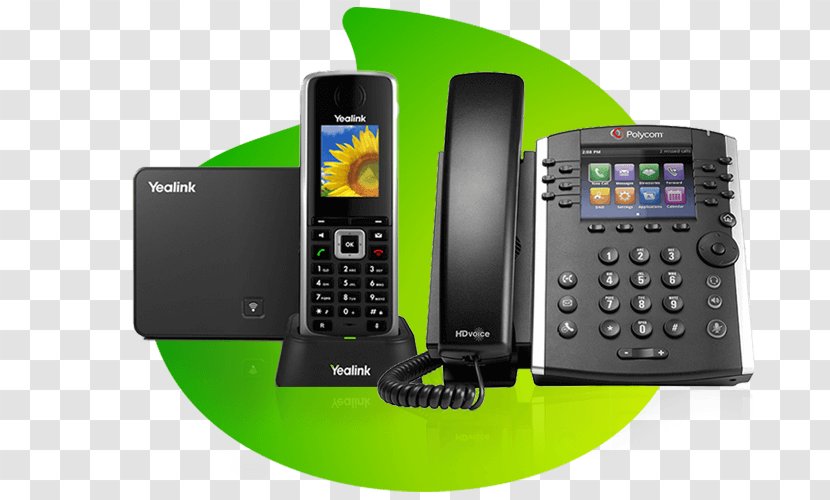 VoIP Phone Polycom VVX 300 Telephone 500 - Voice Over Ip - Centrex Transparent PNG