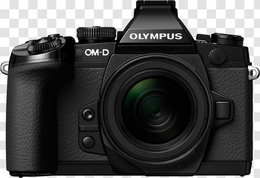 Olympus OM-D E-M5 Mark II E-M1 Micro Four Thirds System - Lens - Camera Transparent PNG
