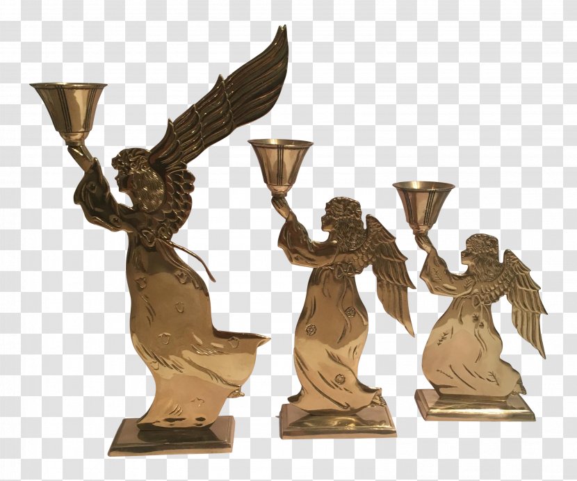 Brass Candlestick Bronze Sculpture Chairish - Metal - Woodcarving Transparent PNG
