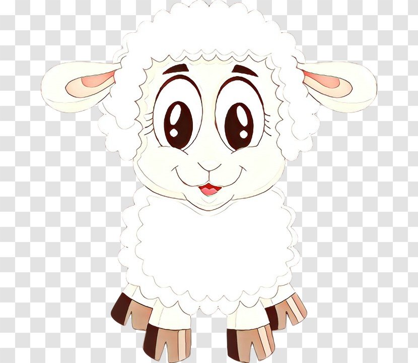 Sheep Goat Rabbit Drawing Illustration - Cowgoat Family - Cartoon Transparent PNG