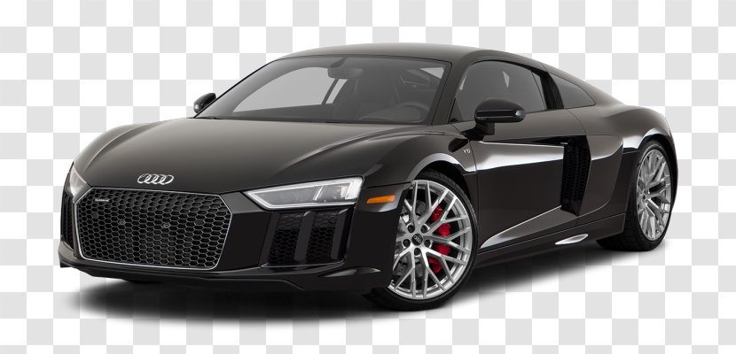 2018 Audi R8 Coupe Car 2017 V10 Engine Transparent PNG