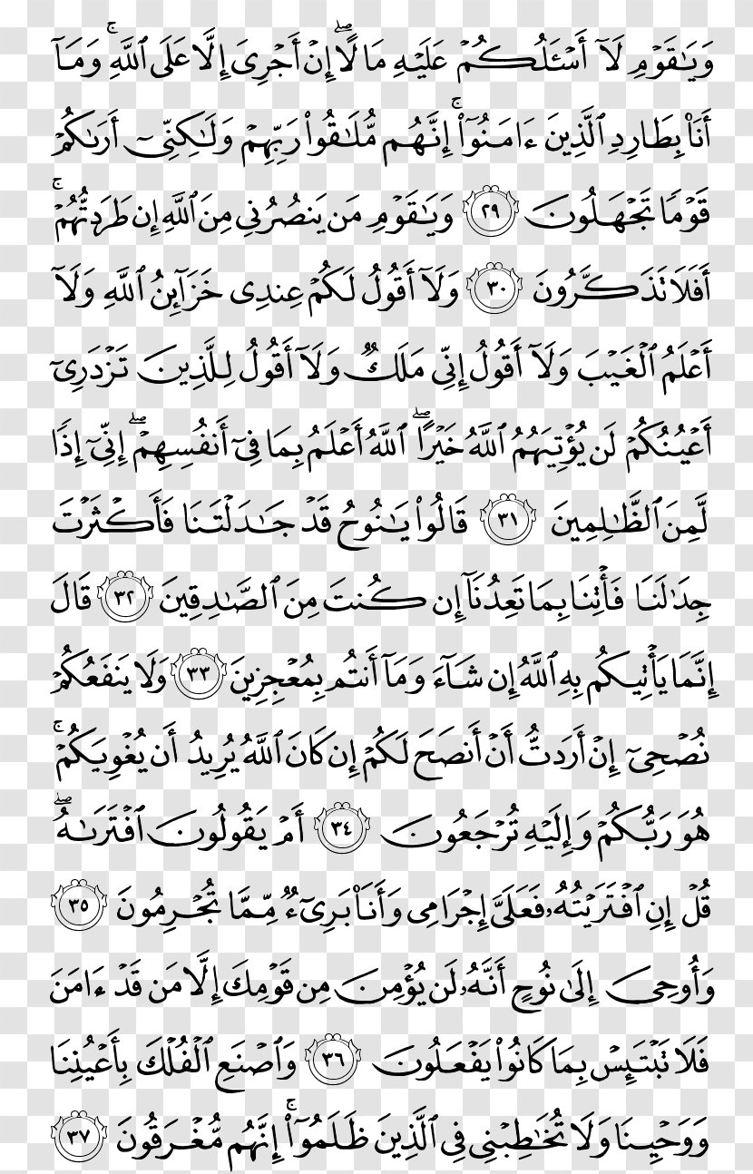 Noble Quran Juz' Hud Surah - Number - Pak Transparent PNG
