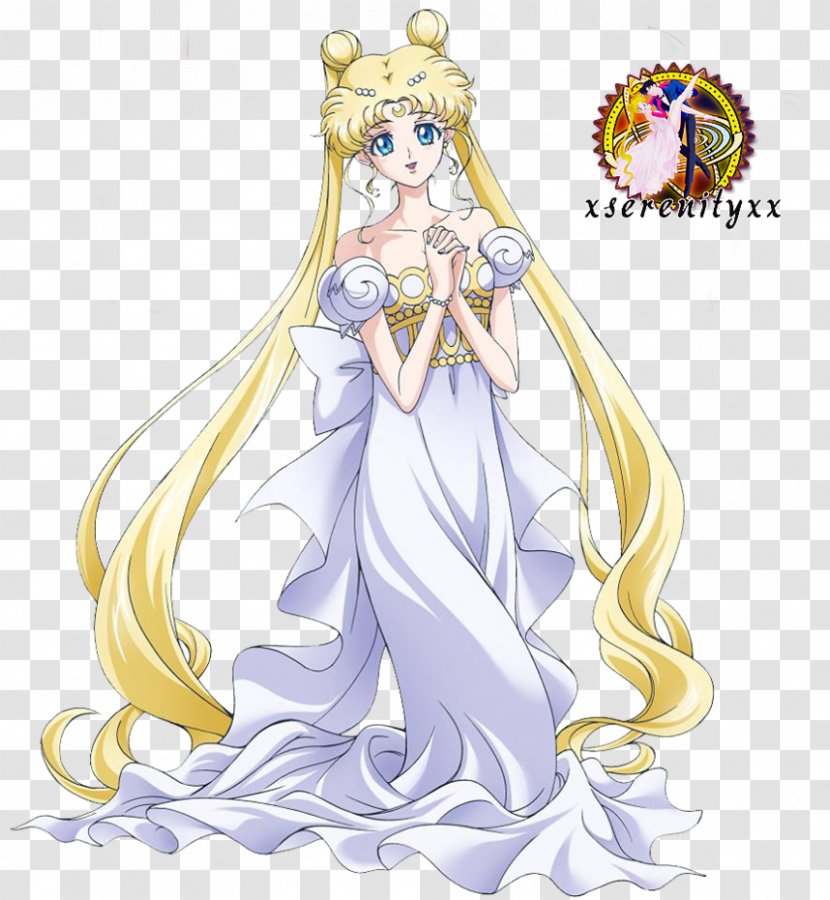 Sailor Moon Queen Serenity Chibiusa Tuxedo Mask Saturn - Tree Transparent PNG