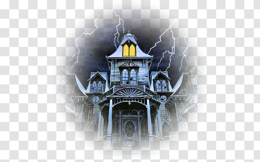 Spooky Haunted Houses Ghost The Mansion - Gliters Transparent PNG